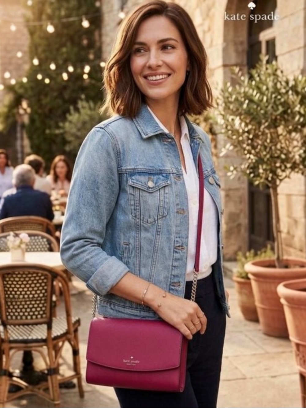 NWT Kate Spade Carson Convertible Saffiano Leather Crossbody